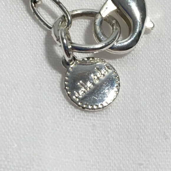 Stella & Dot Silvertone 3 Hoop Necklace - Picture 4 of 5